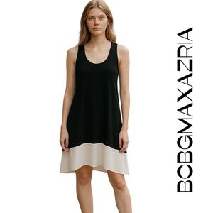 BCBGMaxAzria Black White Dress NWT Size XS